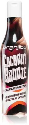 Oranjito Coconut Bronze Accelerator - Молочко для загара в солярии с биокомпонентами и ускорителем загара, 200 мл