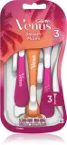 Gillette Venus Smooth Miami - Одноразовые женские бритвы, 3 шт — фото 1