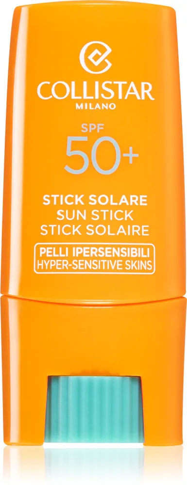 Collistar Smart Sun Protection Sun Stick SPF 50 - Солнцезащитный стик для чувствительных участков SPF 50, 9 мл