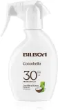 Bilboa Coccobello Trigger - Спрей для загара с кокосовым маслом SPF 30, 250 мл — фото 1