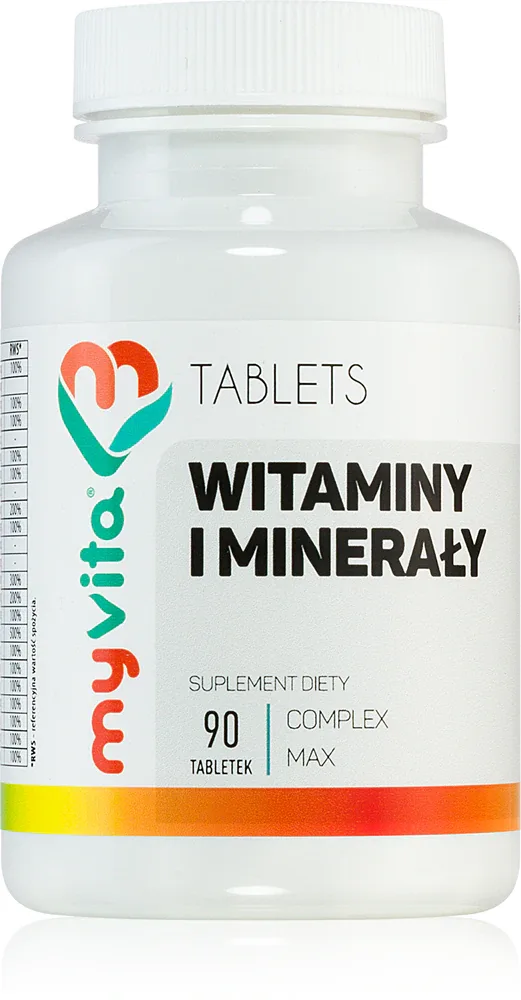 MyVita Witaminy I Minerały - Таблетки комплекса витаминов, минералов и микроэлементов