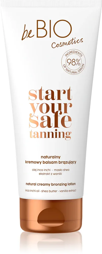 beBIO Safe Tanning - Молочко для тела с оттеночным эффектом, 200 мл