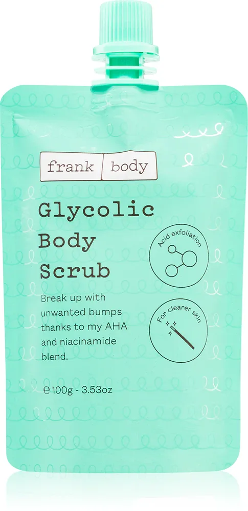 Frank Body Glycolic - Пилинг для тела с AHA, 100 г