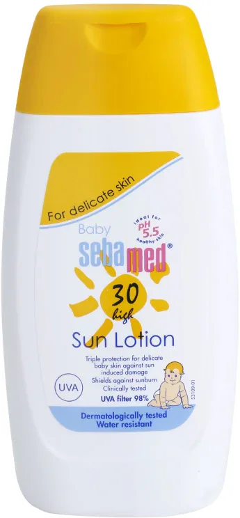 Sebamed Baby Sun - Детское солнцезащитное молочко SPF 30, 200 мл