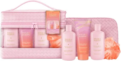 Baylis & Harding Jojoba, Vanilla & Almond Oil - Подарочный набор - косметичка