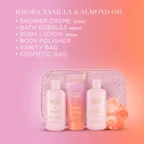 Baylis & Harding Jojoba, Vanilla & Almond Oil - Подарочный набор - косметичка — фото 2