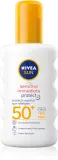 NIVEA SUN Protect & Sensitive - Солнцезащитный спрей SPF 50+, 200 мл — фото 1