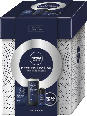 NIVEA MEN Deep Collection - Подарочный набор для тела и лица