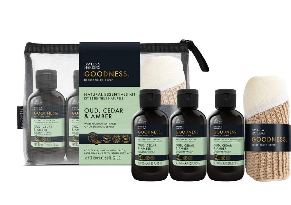 Baylis & Harding Goodness Oud, Cedar & Amber - Подарочный набор для ванны