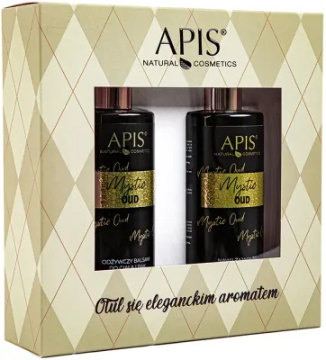 Apis Natural Cosmetics Mystic Oud - Подарочный набор для тела, 2 шт