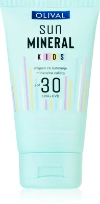 Olival Sun Mineral Kids - Детское молочко для загара SPF 30, 150 мл