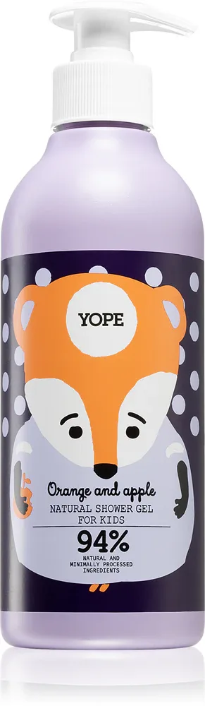 Yope Orange & Apple - Детский гель для душа, 400 мл