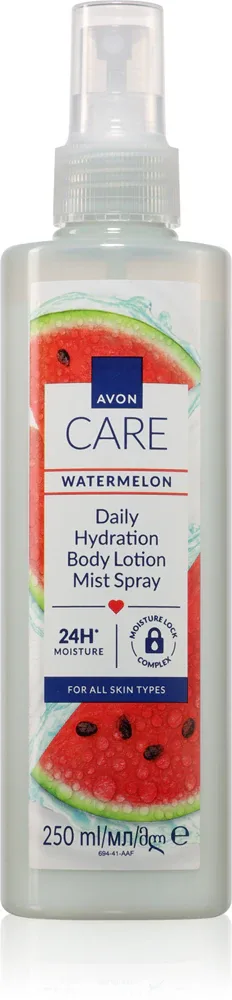 Avon Care Watermelon - Молочко для тела в спрее с увлажняющим действием, 250 мл