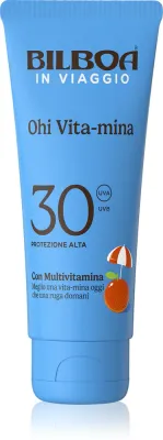 Bilboa Ohi Vitamina Travel - Крем для загара с витаминами SPF 30, 75 мл