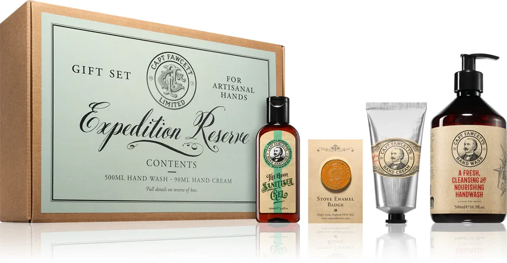 Captain Fawcett Expedition Reserve Gift Set - Подарочный набор для мужчин, 1 шт