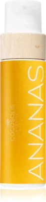 COCOSOLIS ANANAS - Уходовое масло для загара с защитным фильтром с ароматом Pineapple & Vanilla, 110 мл