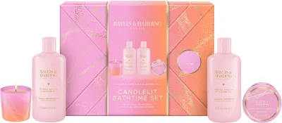 Baylis & Harding Jojoba, Vanilla & Almond Oil - Подарочный набор для ванны