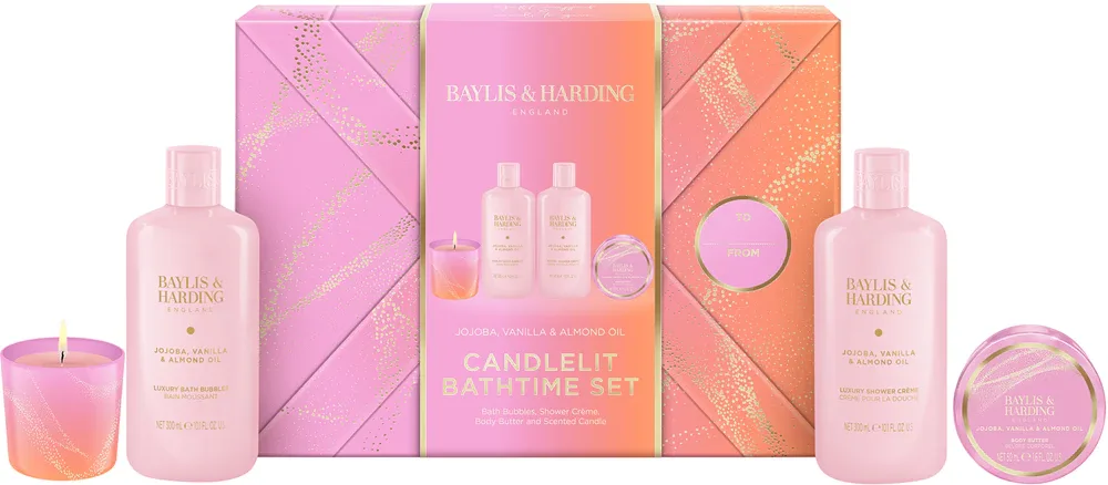 Baylis & Harding Jojoba, Vanilla & Almond Oil - Подарочный набор для ванны