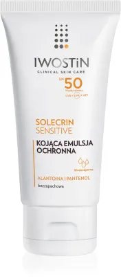 Iwostin Solecrin - Защитный эмульсия для чувствительной кожи с склонностью к покраснениям SPF 50, 100 мл