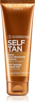 Clarins Self Tan Instant Gel - Самозагарный гель для тела и лица, 125 мл