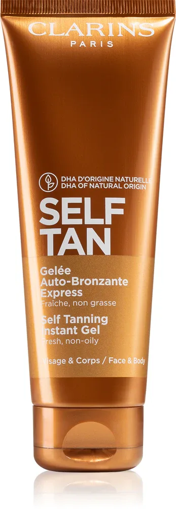 Clarins Self Tan Instant Gel - Самозагарный гель для тела и лица, 125 мл