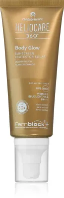 Heliocare 360 Body Glow - Блестящий загарный гель для тела SPF 50+, 100 мл
