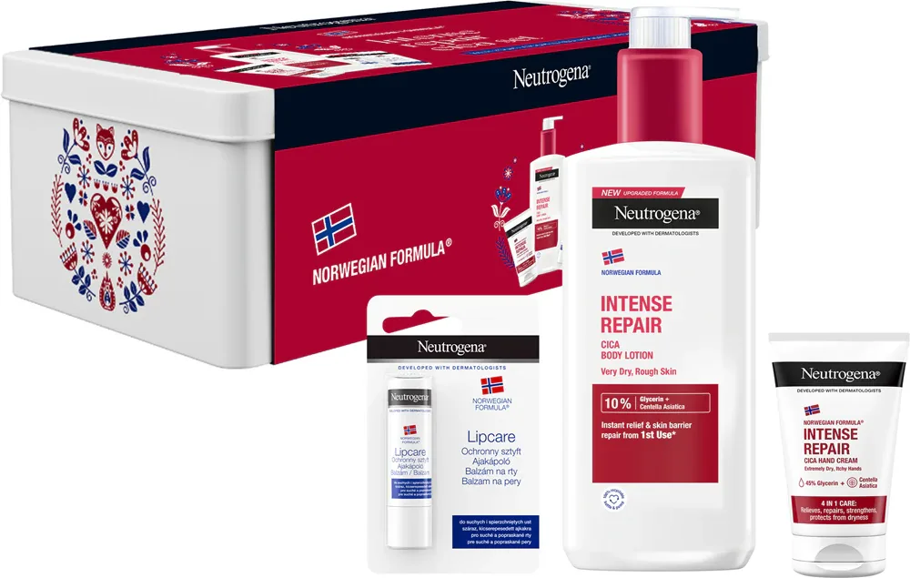 Neutrogena Intense Repair Cica - Подарочный набор для женщин