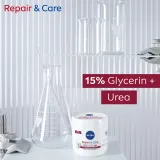 NIVEA Repair & Care Urea - Регенерирующий крем для тела для сухой и очень сухой кожи, 400 мл — фото 2