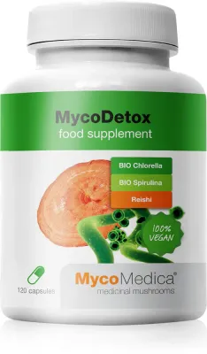 Биологически активная добавка MycoMedica MycoDetox, в капсулах, детокс и поддержка иммунитета, 120 капсул
