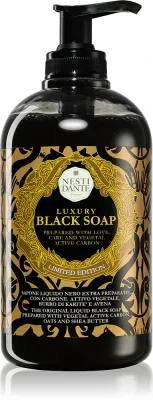Nesti Dante Luxury Black - Жидкое мыло с дозатором, 500 мл