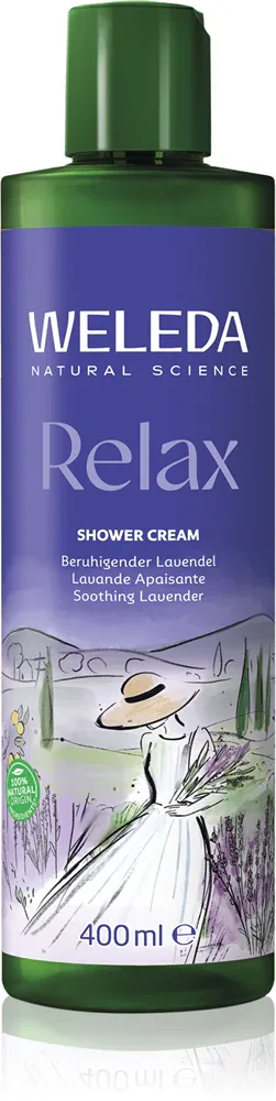 Weleda Relax - Крем для душа, успокаивающий Levander, 400 мл