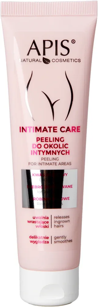 Apis Natural Cosmetics Intimate Care - Нежный пилинг для интимных зон, 100 мл