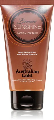 Молочко для загара в солярии Australian Gold Bronze Sunshine с бронзатором и маслом ши