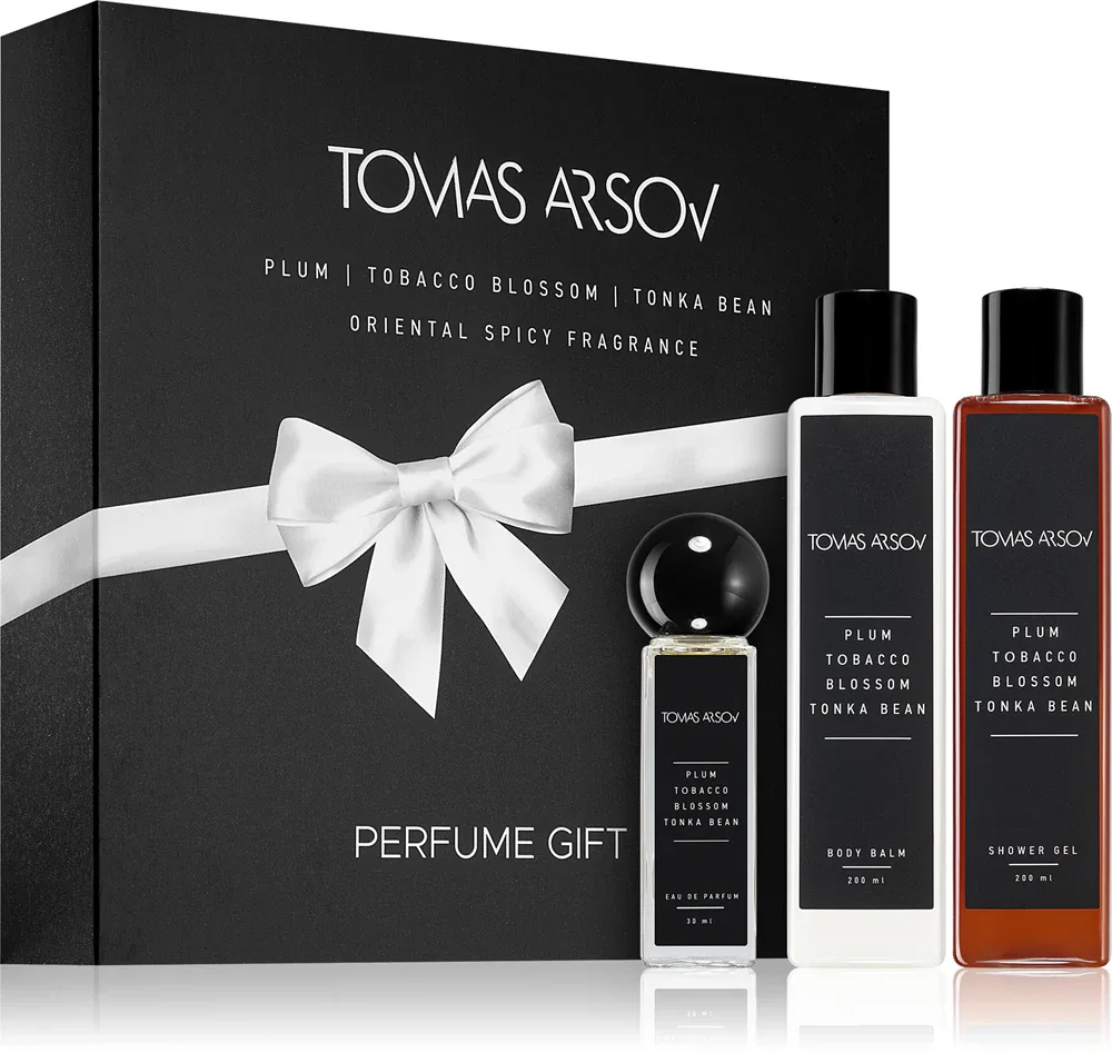 Tomas Arsov Plum Tobacco Blossom Tonka Bean - Подарочный набор для женщин