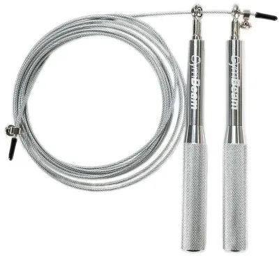 GymBeam Metal - Скакалка цвет Silver, 1 шт