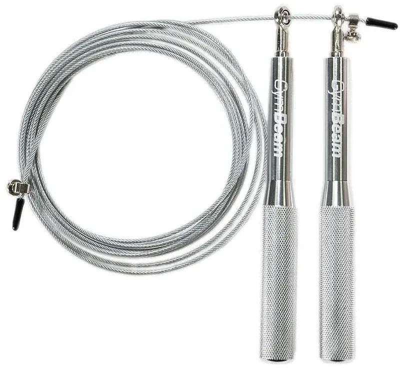 GymBeam Metal - Скакалка цвет Silver, 1 шт