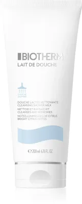 Biotherm Lait Corporel Lait De Douche - Очищающее молочко для душа с цитрусовыми эссенциями, 200 мл