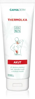 Средство для тела Cannaderm Thermolka AKUT для мышц и суставов, для наружного применения, 125 мл