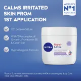 NIVEA Repair & Care Sensitive - Питательный восстанавливающий крем для сухой и чувствительной кожи, 400 мл — фото 2