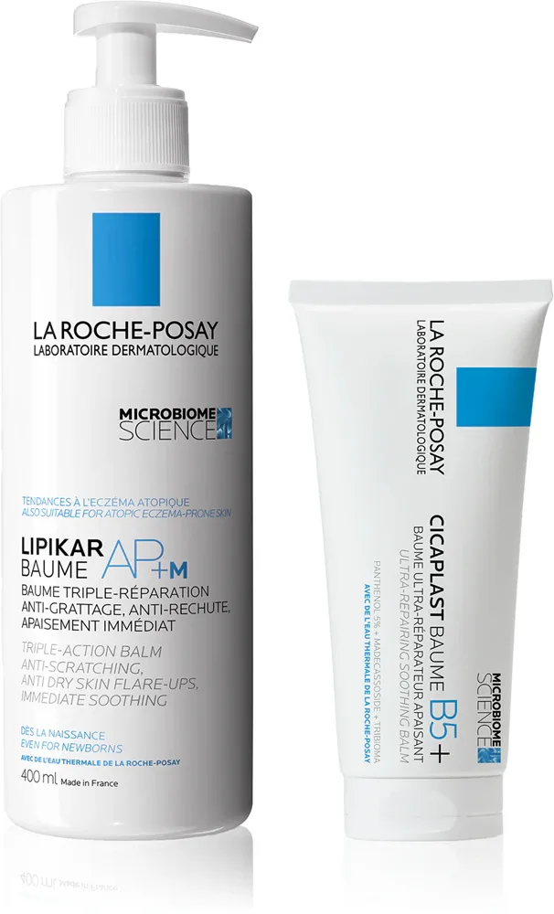 La Roche-Posay Bundle Lipikar + Cicaplast - Удобная упаковка для смягчения кожи