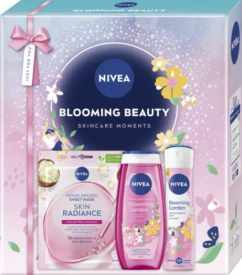 NIVEA Blooming Beauty - Подарочный набор для тела и лица