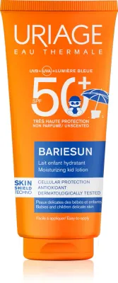 Uriage Bariesun Moisturising Kids Lotion - Защитный крем для детей SPF 50+, 100 мл