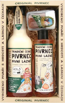 Bohemia Gifts & Cosmetics Beer - Подарочный набор для мужчин для ванны