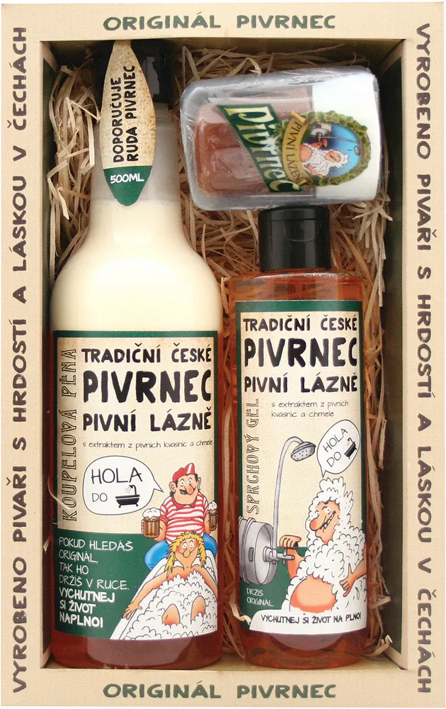 Bohemia Gifts & Cosmetics Beer - Подарочный набор для мужчин для ванны