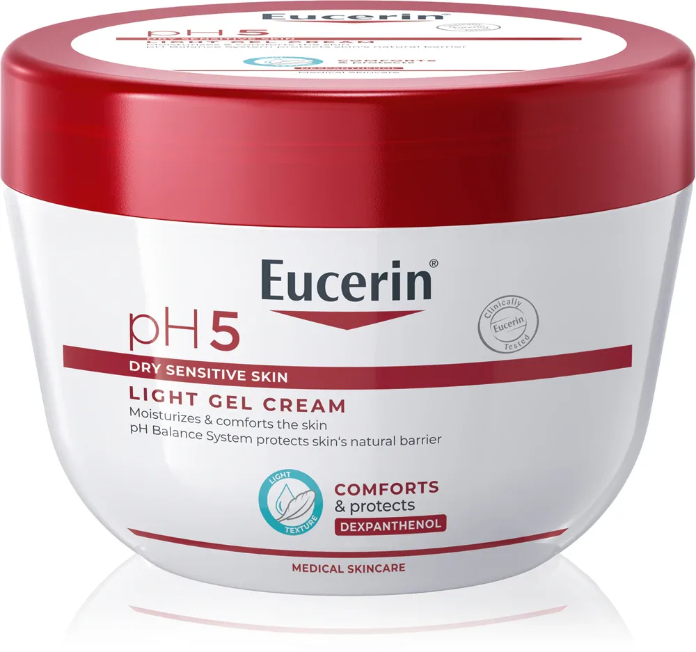 Eucerin pH5 - Легкий крем-гель для чувствительной кожи, 350 мл