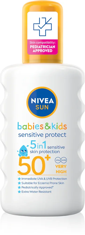 NIVEA SUN Kids - спрей для детей от загара SPF 50+, 200 мл