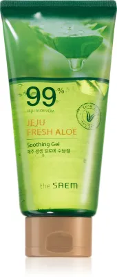 The Saem Jeju Fresh Aloe 99% - Успокаивающий увлажняющий гель, 300 мл