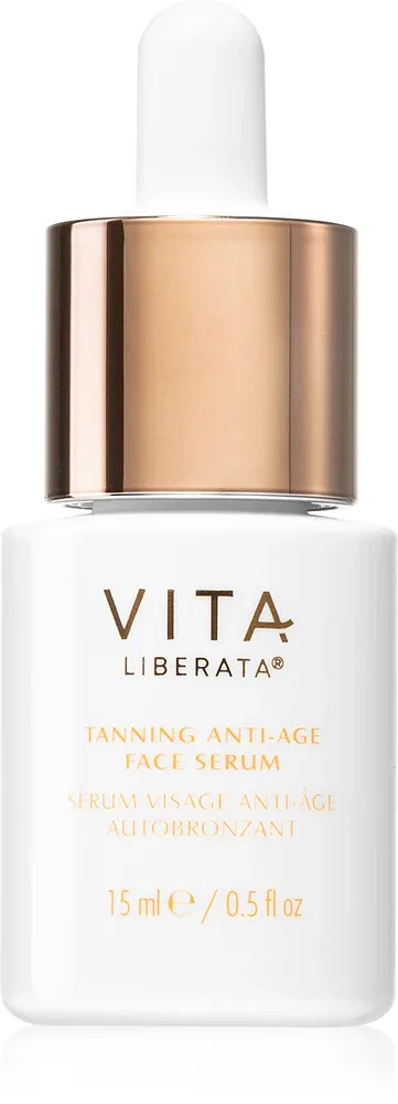 Vita Liberata Tanning Anti-Age Face Serum - Сыворотка для лица против старения с самозагаром, 15 мл