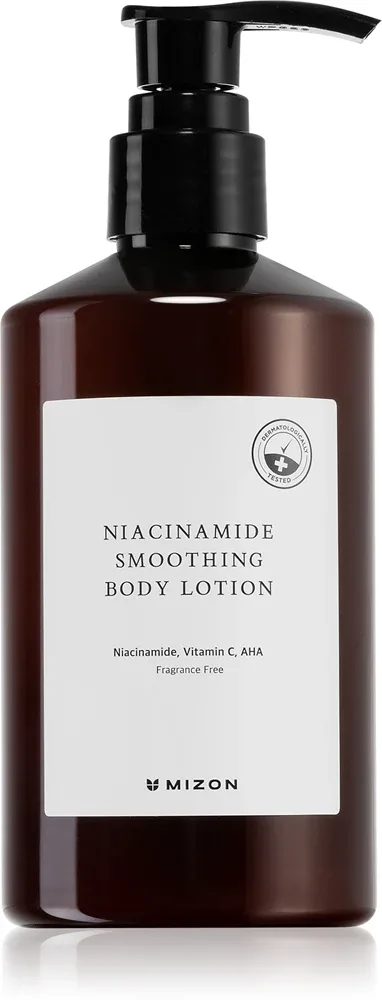 Mizon Niacinamide Smoothing - Роскошный крем для тела с эффектом сияния и разглаживания, 300 мл