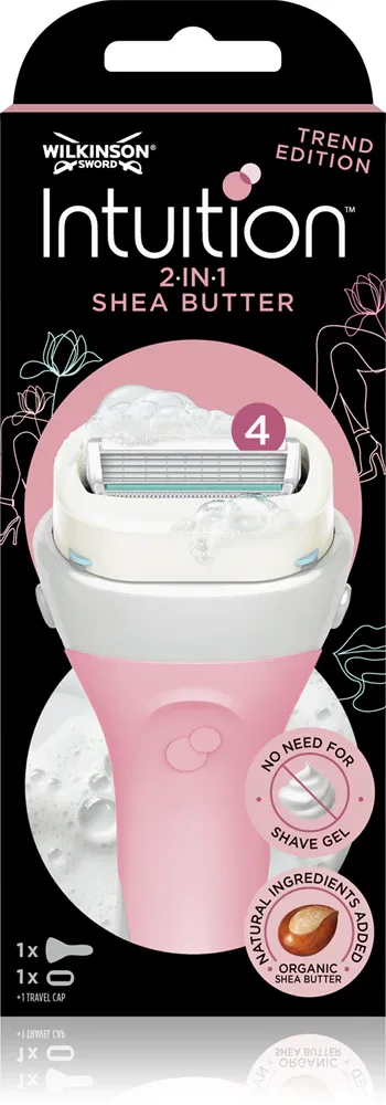Wilkinson Sword Intuition 2in1 Shea Butter - Женский электробритва